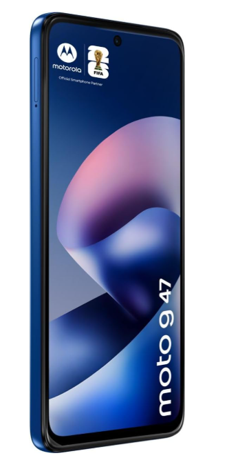 Motorola Moto G47 5G Nautical Blue laterale