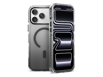 Cover Magnetica MagSafe Serie Wave Nero Apple iPhone 17 Pro