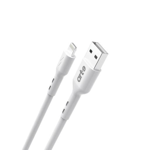 Cavo USB-A Lightning Arte Data Strong 2m Bianco - cavo