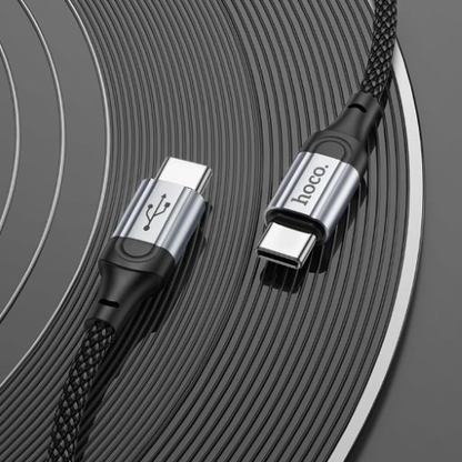 Cavo Hoco X102 Fresh USB-C to USB-C Nylon PD 60W - vista 2