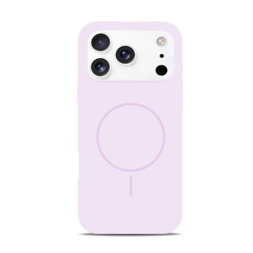 Cover Silicone MagSafe Serie MagSilk Lilla Apple iPhone 17 Pro Max
