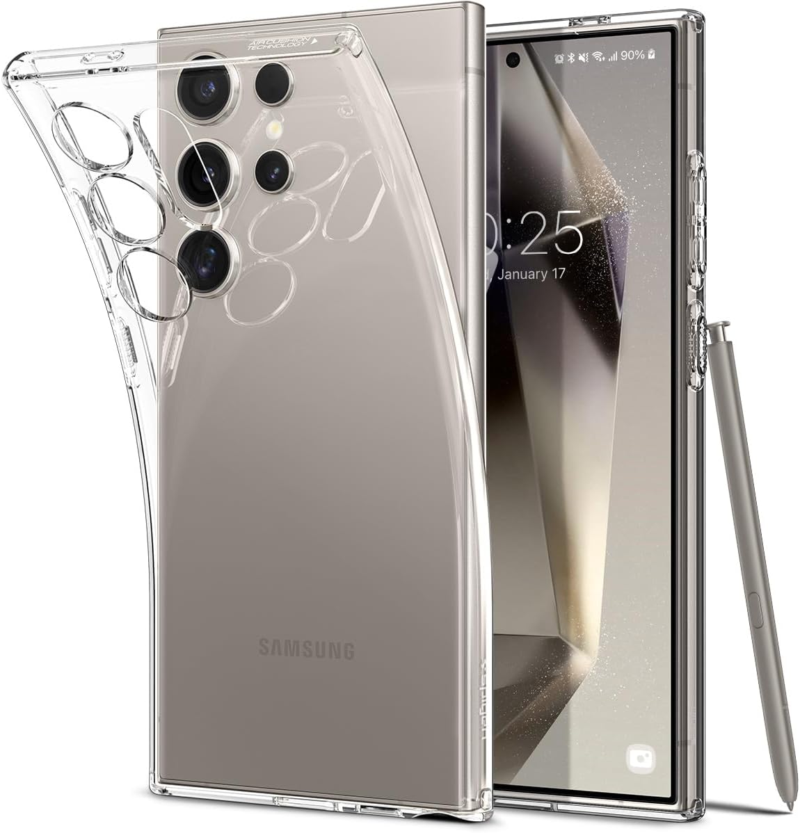 Cover trasparente Galaxy S24 Ultra - Protezione elegante e leggera per il tuo smartphone - MOKO-prodotto-categoria