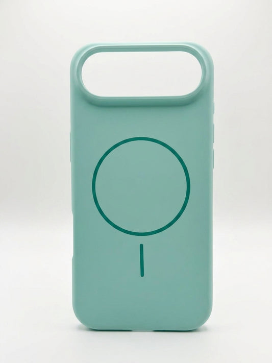 Cover Silicone MagSafe Serie MagSilk Mint Green Apple iPhone Air