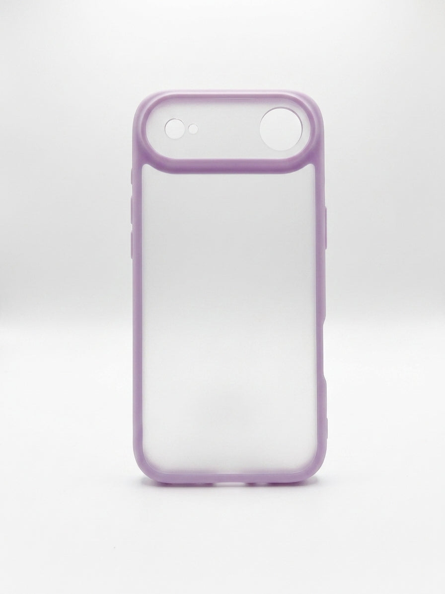 Cover Trasparente Bordi Colorati Lilla Apple iPhone Air