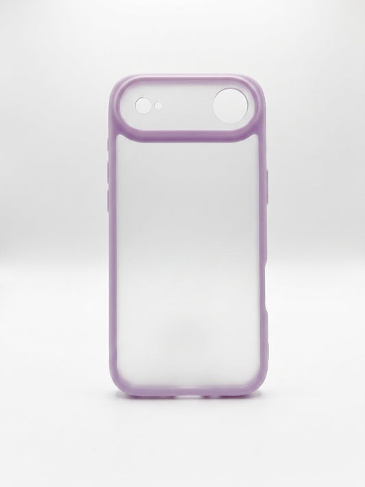 Cover Trasparente Bordi Colorati Lilla Apple iPhone Air