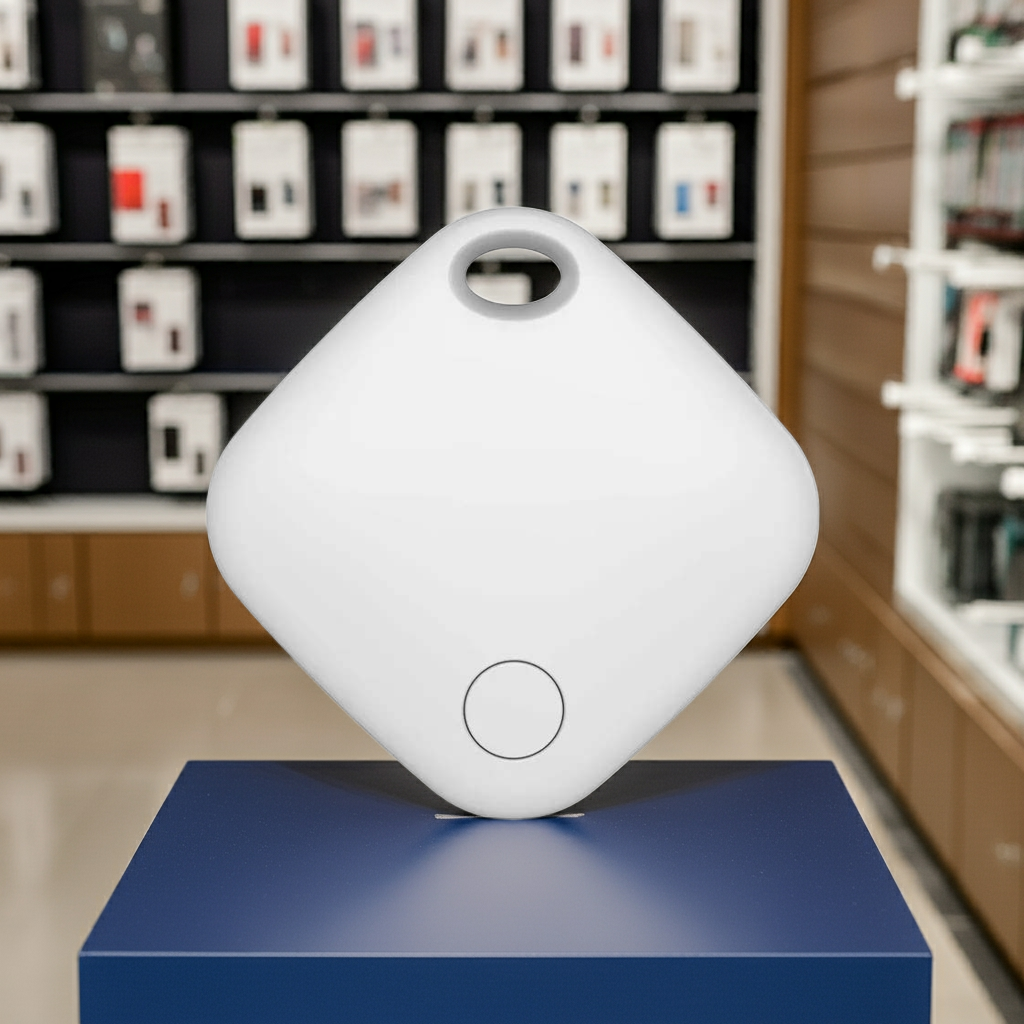 Tracker Localizzatore Smart Tag Bianco - Innovativo Sistema di Rintracciamento - MOKO