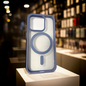 Cover trasparente iPhone 15 Pro MagSafe - Indaco - MOKO