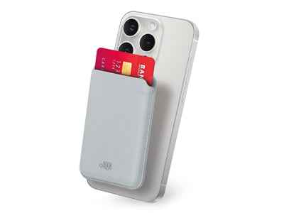 Wallet Magnetico grigio - MOKO