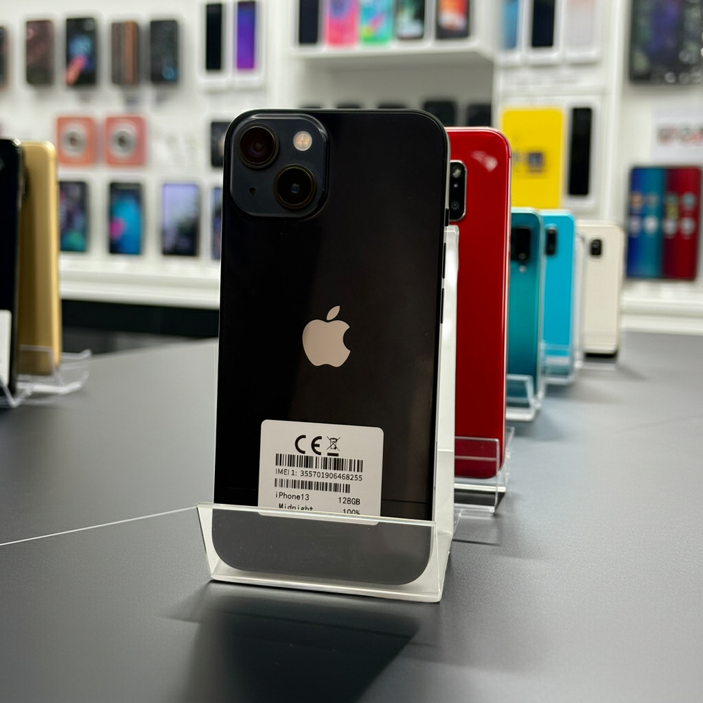 Apple iPhone 13 128GB Midnight – Ricondizionato Grado A+++ | Batteria 100%