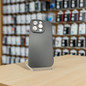 Cover colorata iPhone 15 Pro Max color  titanio - Protezione elegante e moderna - MOKO