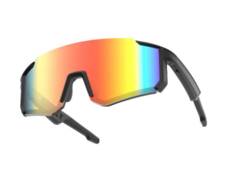 NILOX Smartglasses GLEN sportivi con lenti specchiate multicolore