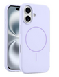 Cover Silicone MagSafe Serie MagSilk Lilla Apple iPhone 17