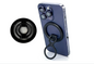 Ring Holder MagSafe con anello in metallo nero per iPhone