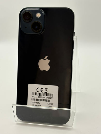 Apple iPhone 13 128GB Midnight – Ricondizionato Grado A+++ | Batteria 100%