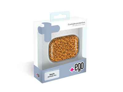 Custodia TPU Airpods Pro Savana Leopard - Custodia auricolari Leopardo - MOKO