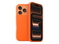 Cover Gommata MagSafe Liquid Case Arancione Apple iPhone 17 Pro Max
