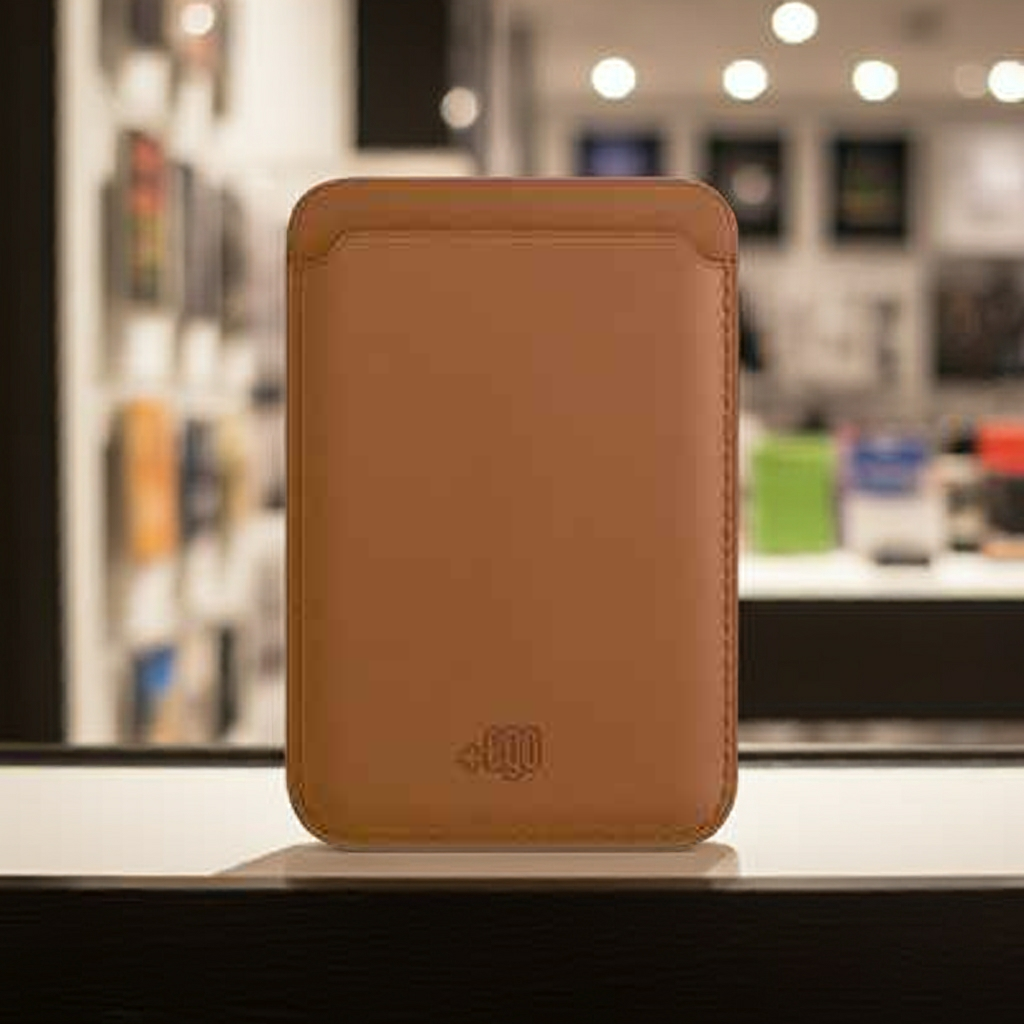 Portafoglio Magnetico Marrone: Stile e Sicurezza in Unico Accessorio - MOKO