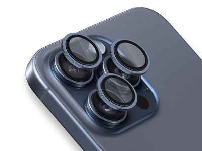 Protezione Fotocamera iPhone 16 Pro Max Blu - Accessorio Essenziale - MOKO