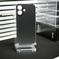 Cover colorata Iphone 16 nero - MOKO